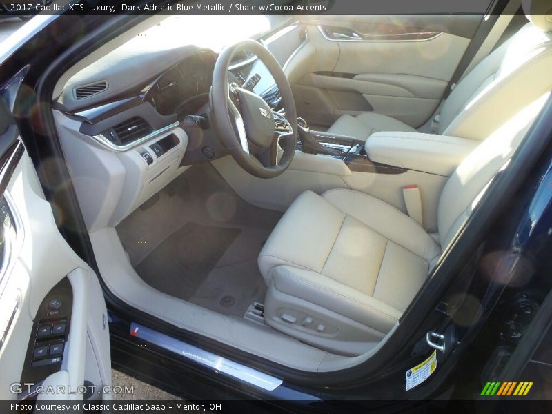 Dark Adriatic Blue Metallic / Shale w/Cocoa Accents 2017 Cadillac XTS Luxury