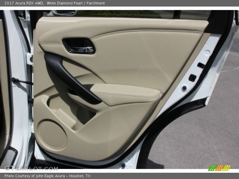 White Diamond Pearl / Parchment 2017 Acura RDX AWD
