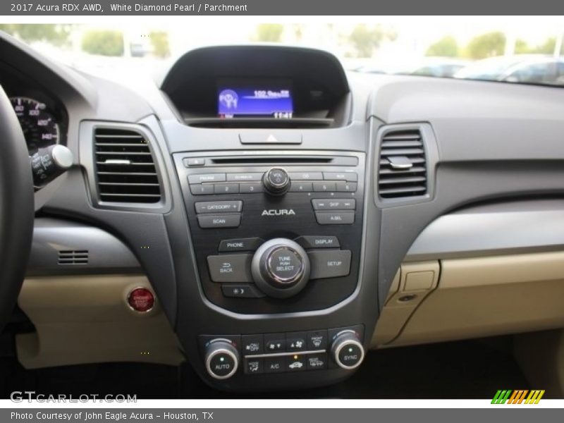 Controls of 2017 RDX AWD
