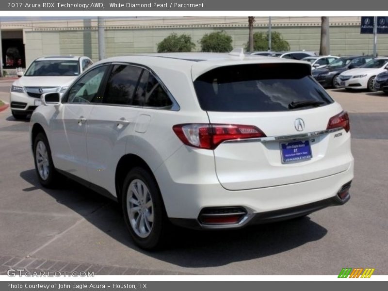 White Diamond Pearl / Parchment 2017 Acura RDX Technology AWD