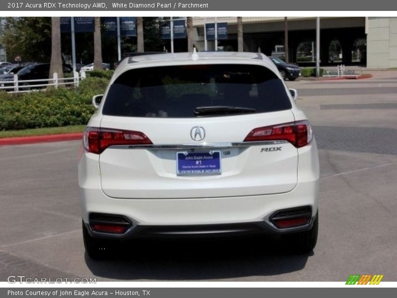 White Diamond Pearl / Parchment 2017 Acura RDX Technology AWD