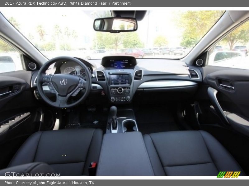 White Diamond Pearl / Parchment 2017 Acura RDX Technology AWD
