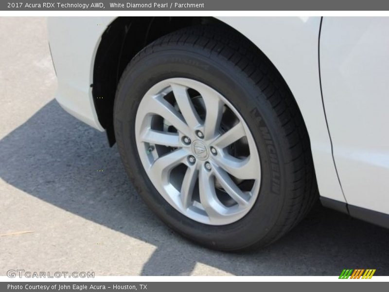 White Diamond Pearl / Parchment 2017 Acura RDX Technology AWD