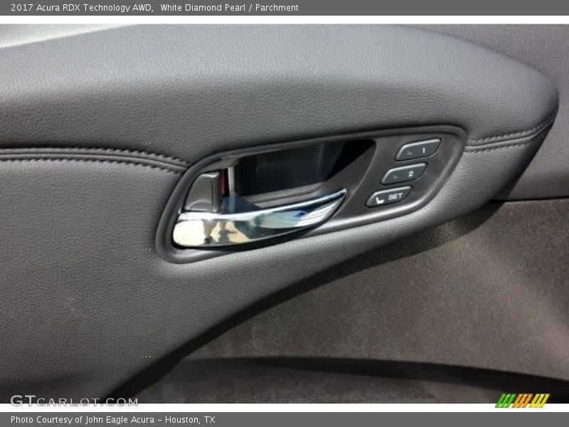 White Diamond Pearl / Parchment 2017 Acura RDX Technology AWD
