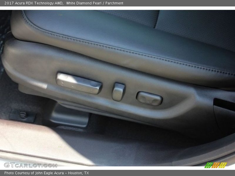 White Diamond Pearl / Parchment 2017 Acura RDX Technology AWD
