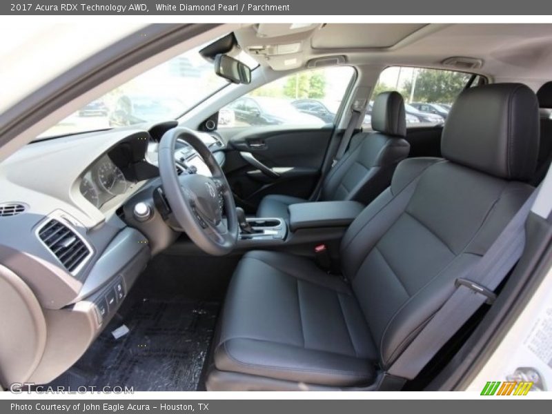 White Diamond Pearl / Parchment 2017 Acura RDX Technology AWD