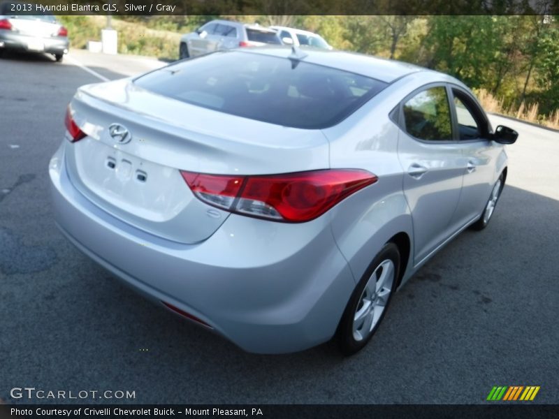 Silver / Gray 2013 Hyundai Elantra GLS