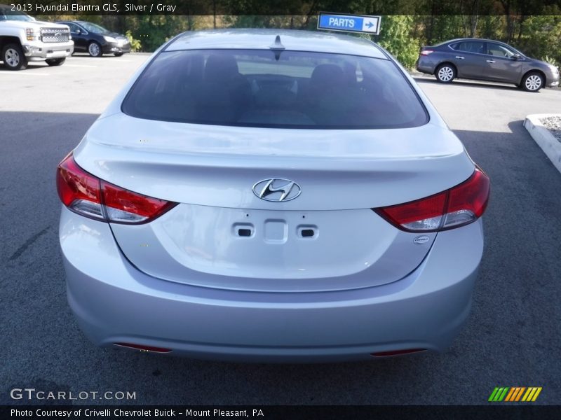 Silver / Gray 2013 Hyundai Elantra GLS