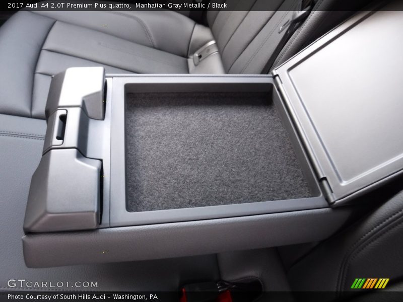 Manhattan Gray Metallic / Black 2017 Audi A4 2.0T Premium Plus quattro