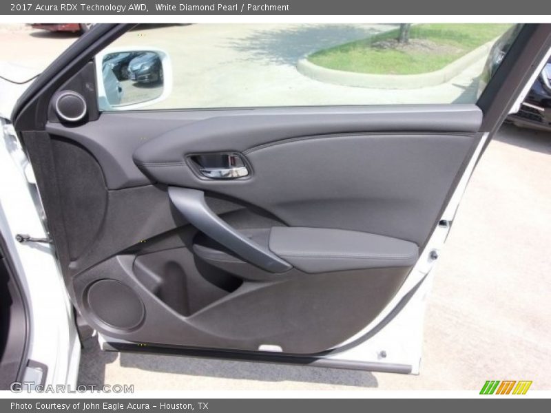 White Diamond Pearl / Parchment 2017 Acura RDX Technology AWD