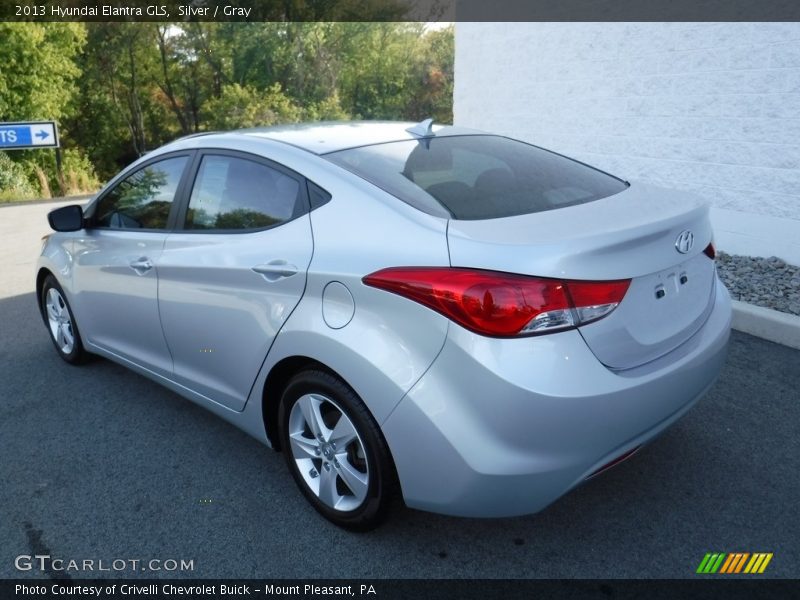 Silver / Gray 2013 Hyundai Elantra GLS