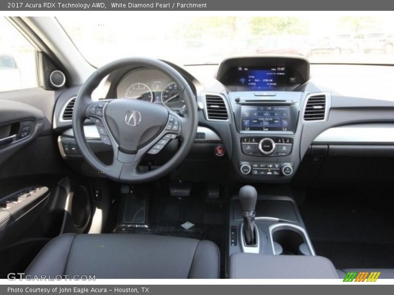 White Diamond Pearl / Parchment 2017 Acura RDX Technology AWD