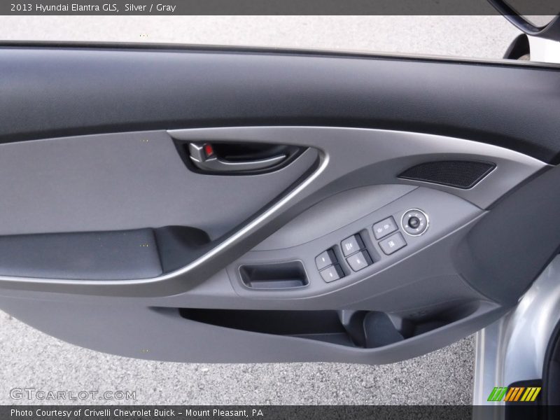 Silver / Gray 2013 Hyundai Elantra GLS