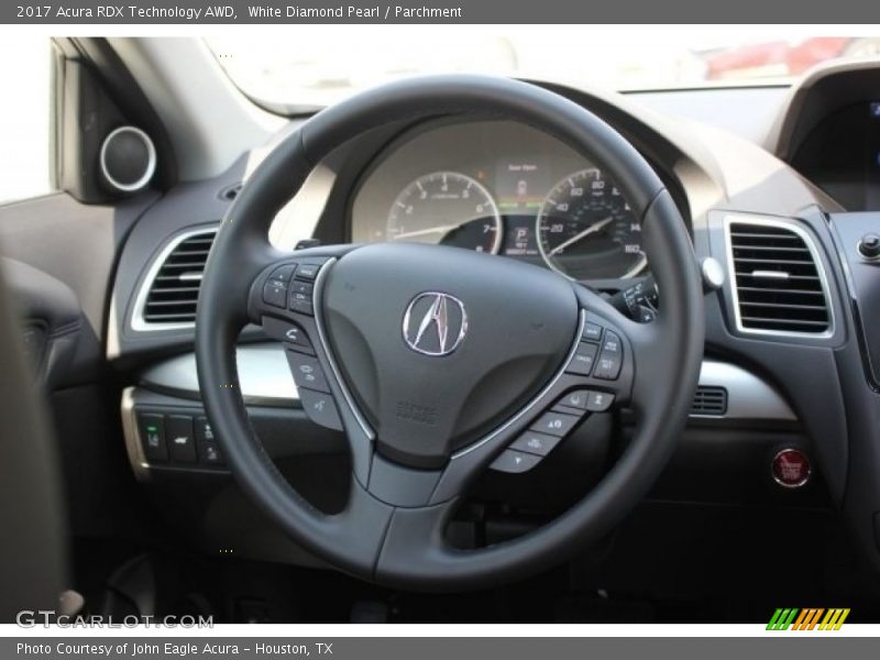 White Diamond Pearl / Parchment 2017 Acura RDX Technology AWD