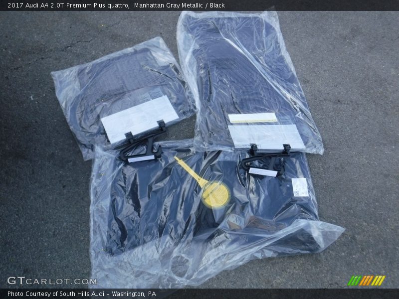 Manhattan Gray Metallic / Black 2017 Audi A4 2.0T Premium Plus quattro