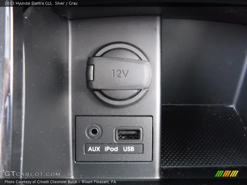 Silver / Gray 2013 Hyundai Elantra GLS