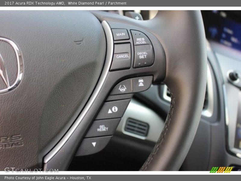 White Diamond Pearl / Parchment 2017 Acura RDX Technology AWD