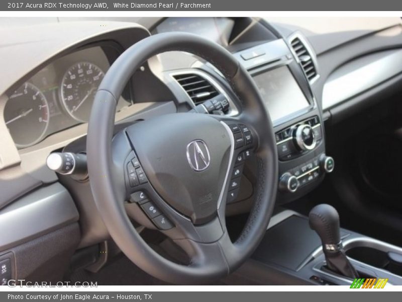 White Diamond Pearl / Parchment 2017 Acura RDX Technology AWD