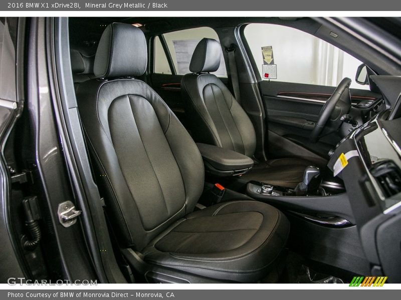 Mineral Grey Metallic / Black 2016 BMW X1 xDrive28i
