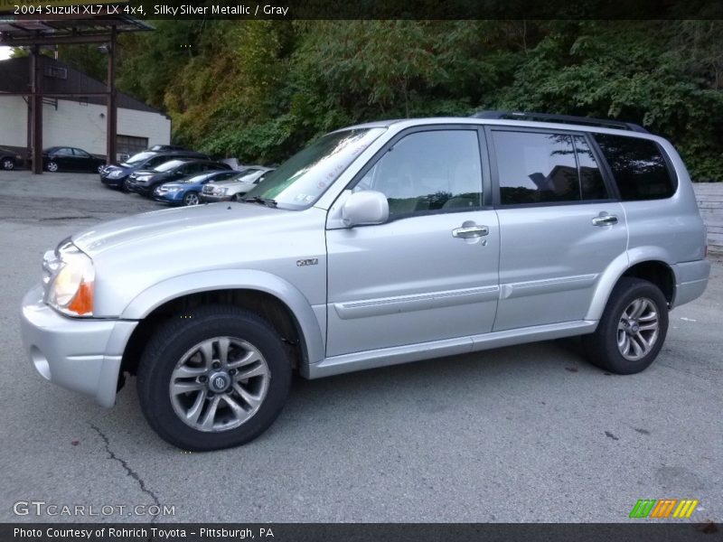 Silky Silver Metallic / Gray 2004 Suzuki XL7 LX 4x4