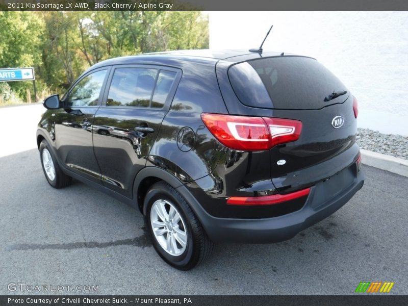 Black Cherry / Alpine Gray 2011 Kia Sportage LX AWD
