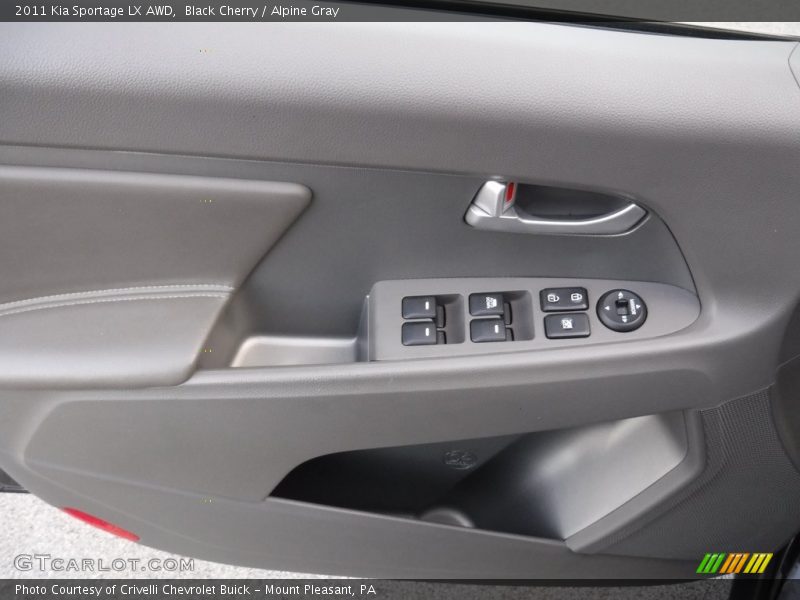 Black Cherry / Alpine Gray 2011 Kia Sportage LX AWD
