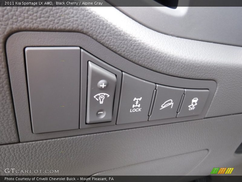 Black Cherry / Alpine Gray 2011 Kia Sportage LX AWD