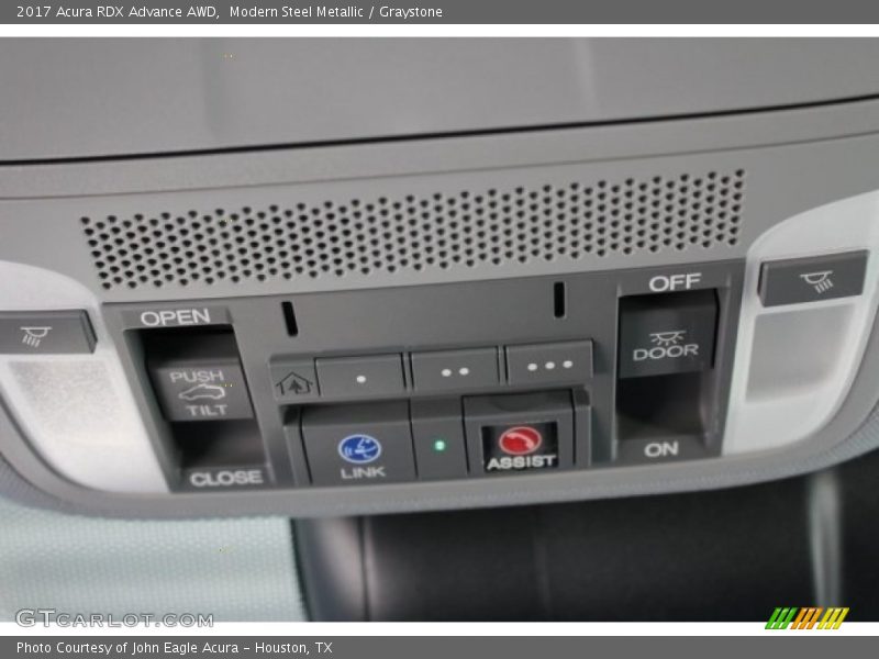 Modern Steel Metallic / Graystone 2017 Acura RDX Advance AWD