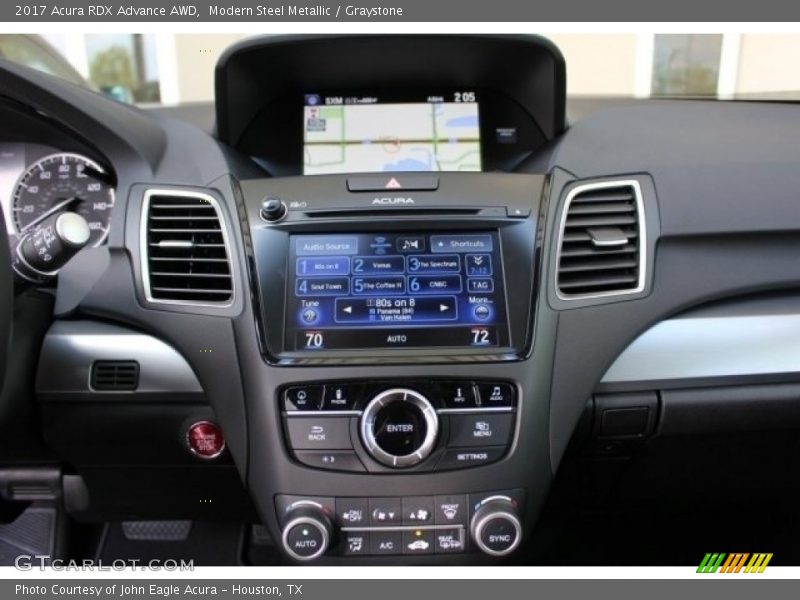 Controls of 2017 RDX Advance AWD