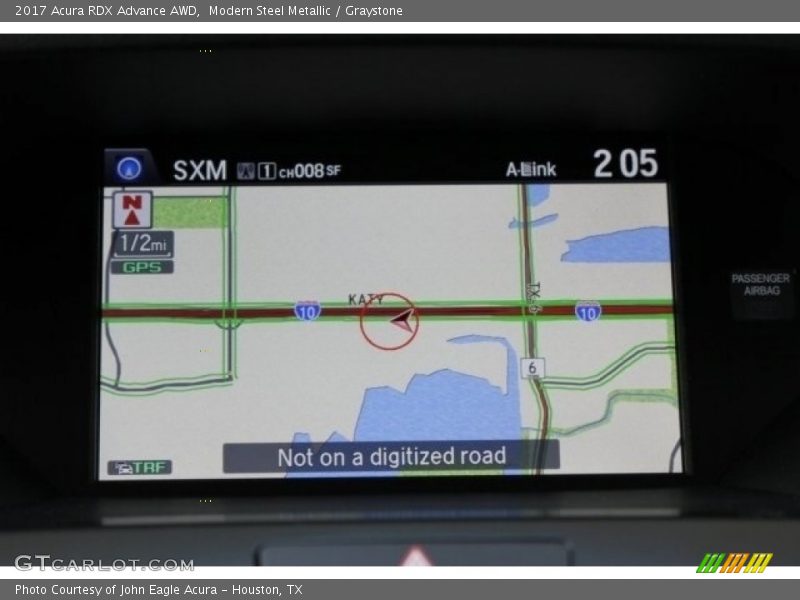 Navigation of 2017 RDX Advance AWD