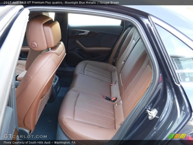 Rear Seat of 2017 A4 2.0T Premium Plus quattro