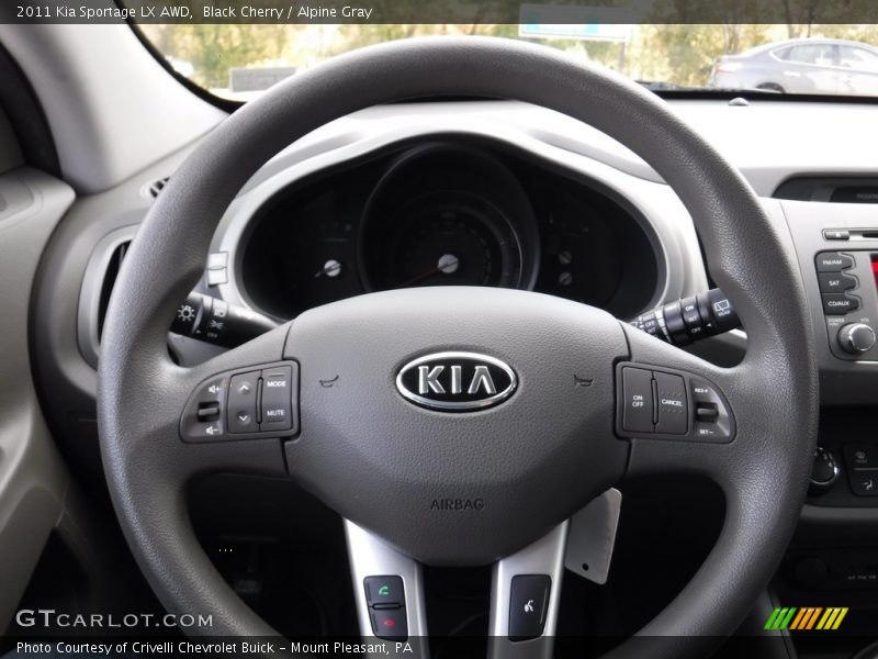 Black Cherry / Alpine Gray 2011 Kia Sportage LX AWD