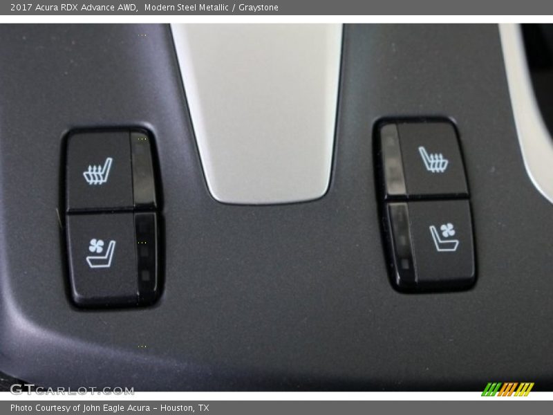 Modern Steel Metallic / Graystone 2017 Acura RDX Advance AWD