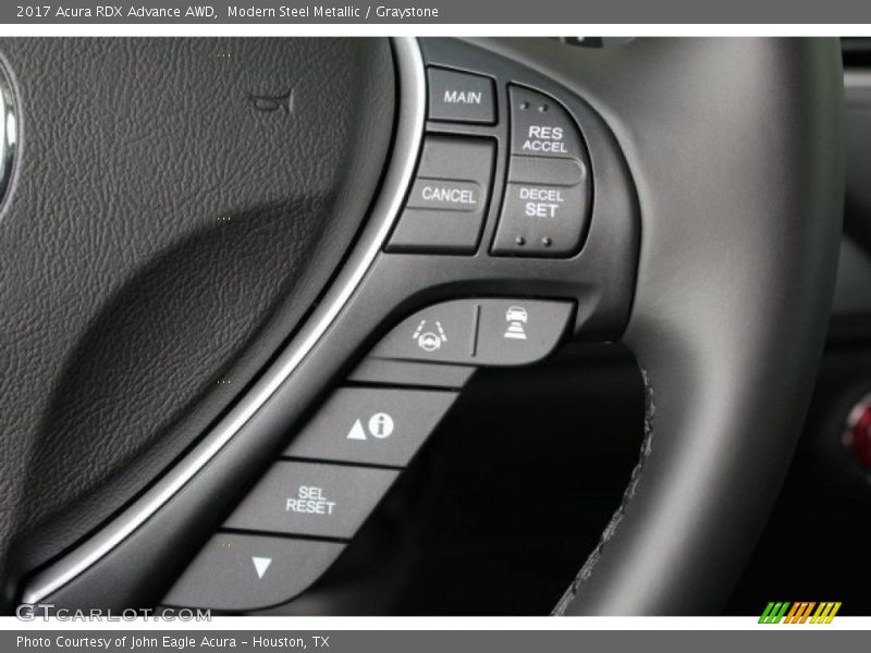 Controls of 2017 RDX Advance AWD