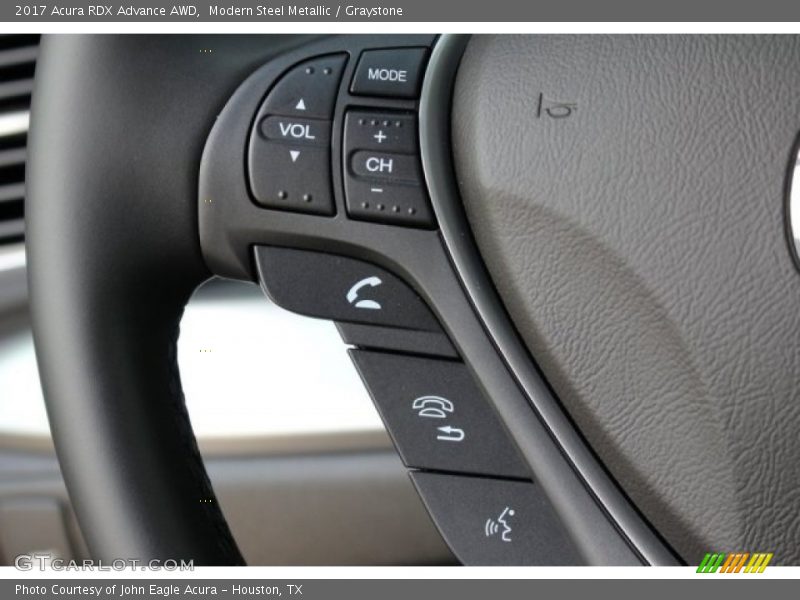 Controls of 2017 RDX Advance AWD