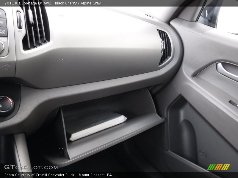 Black Cherry / Alpine Gray 2011 Kia Sportage LX AWD