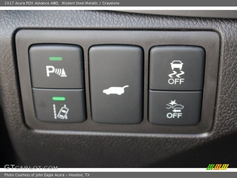 Controls of 2017 RDX Advance AWD