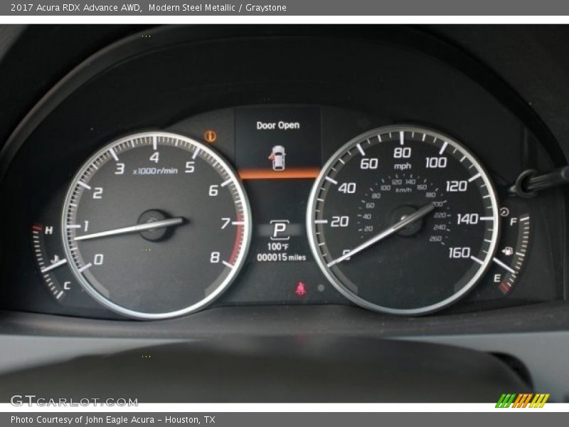  2017 RDX Advance AWD Advance AWD Gauges