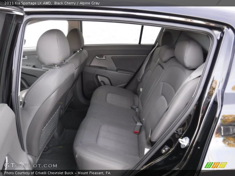 Black Cherry / Alpine Gray 2011 Kia Sportage LX AWD