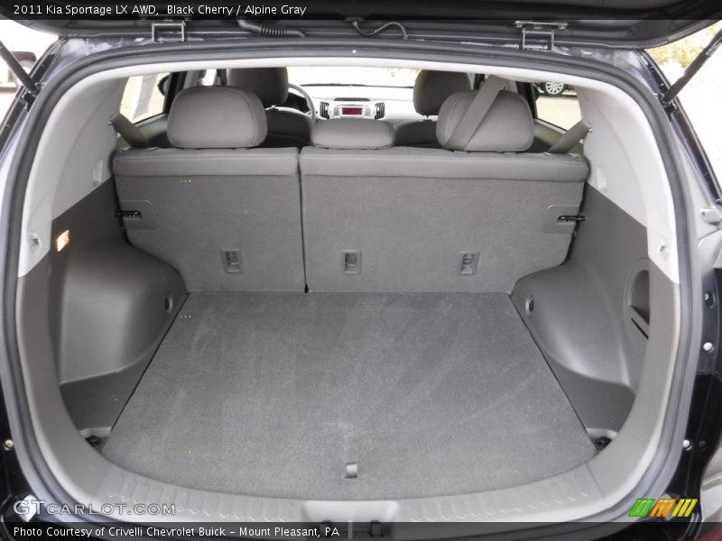 Black Cherry / Alpine Gray 2011 Kia Sportage LX AWD