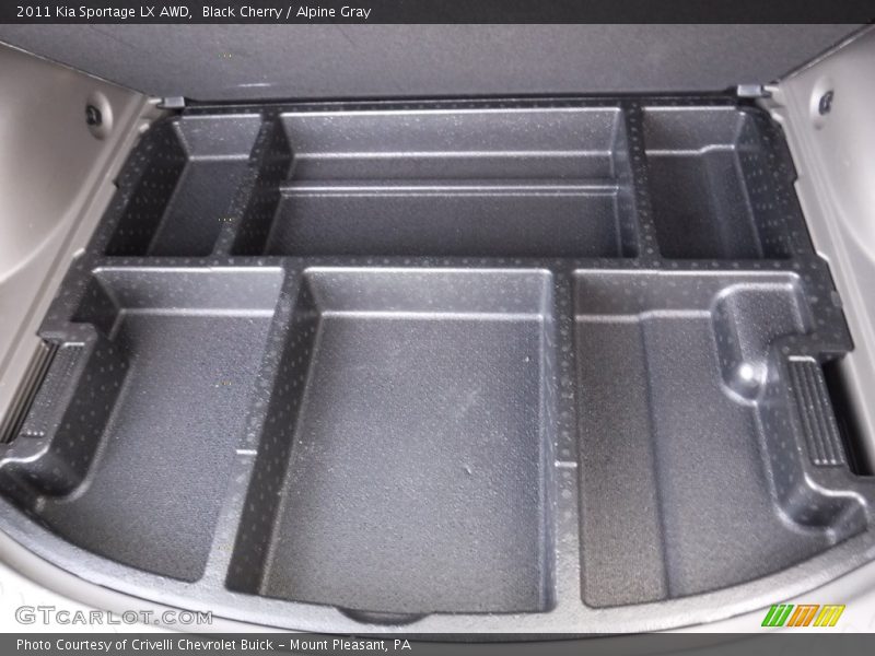 Black Cherry / Alpine Gray 2011 Kia Sportage LX AWD