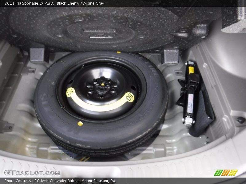 Black Cherry / Alpine Gray 2011 Kia Sportage LX AWD