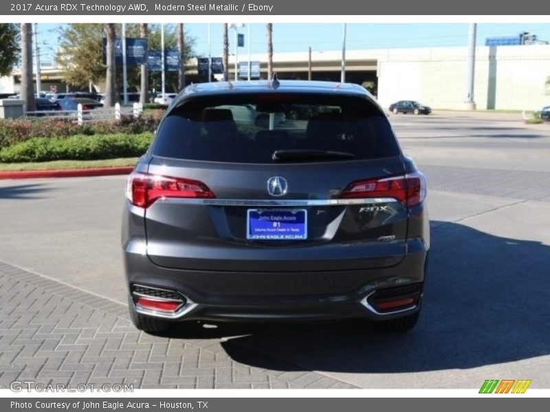 Modern Steel Metallic / Ebony 2017 Acura RDX Technology AWD