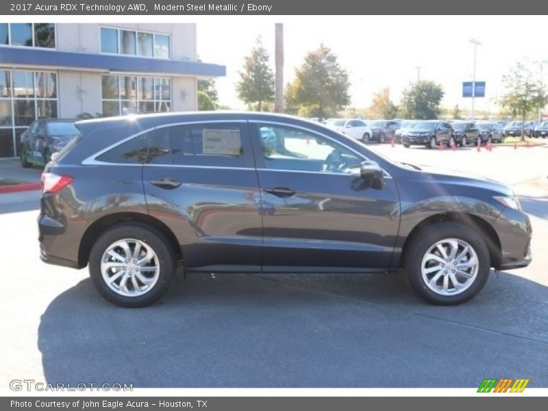 Modern Steel Metallic / Ebony 2017 Acura RDX Technology AWD