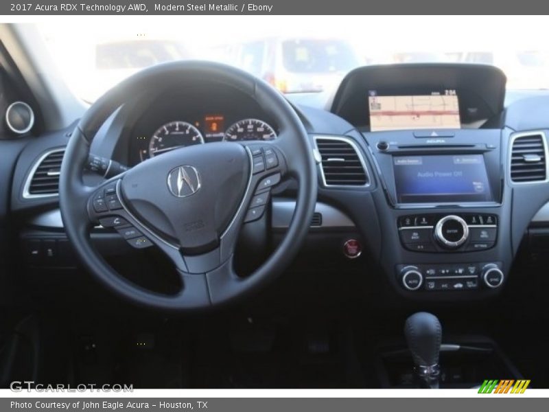 Modern Steel Metallic / Ebony 2017 Acura RDX Technology AWD