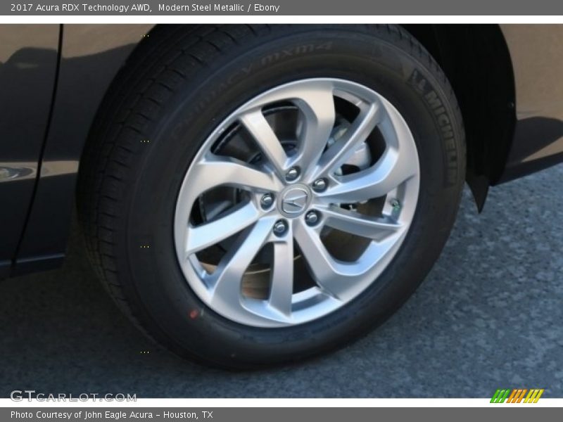 Modern Steel Metallic / Ebony 2017 Acura RDX Technology AWD