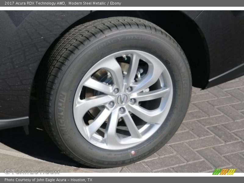 Modern Steel Metallic / Ebony 2017 Acura RDX Technology AWD