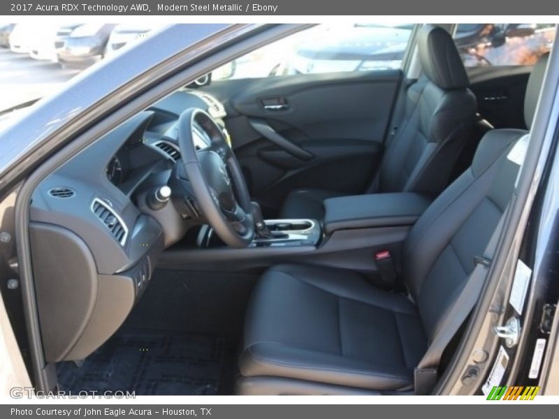 Modern Steel Metallic / Ebony 2017 Acura RDX Technology AWD