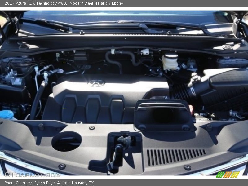 Modern Steel Metallic / Ebony 2017 Acura RDX Technology AWD