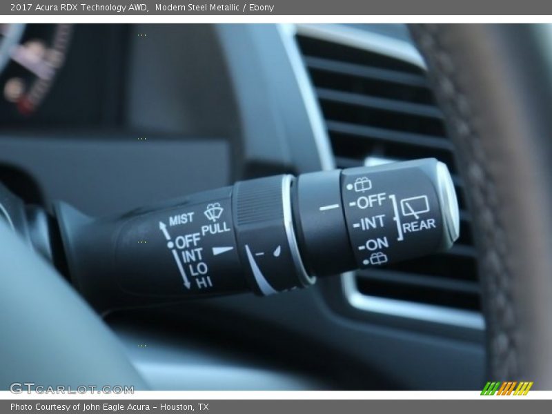 Modern Steel Metallic / Ebony 2017 Acura RDX Technology AWD